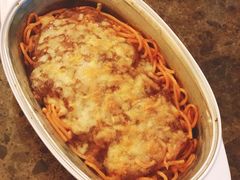 牛肉酱焗意面-西堤岛西餐·棋牌(横岗店)