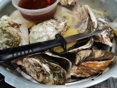清蒸生蚝-零零後碳烤大排档(曙光星城旗舰店)