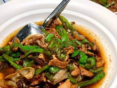 招牌辣椒炒肉-兰湘子·湘菜小炒(济南领秀城店)