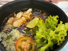 -蝶豆花蓝面条