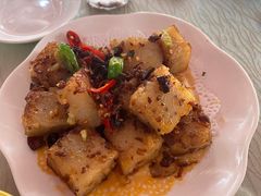 香煎萝卜糕-香港威特瑞茶餐厅(小白楼音乐厅店)