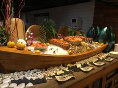 自助取餐区-OPEN開全日自助餐厅·牛肉火锅·海鲜(佛山希尔顿酒店)