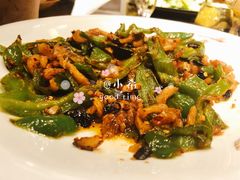 青椒炒油渣-井水小厨·湘菜(活力广场店)