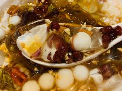 玫瑰红糖冰粉-蓉李记成都名小吃(合肥包河万达店)