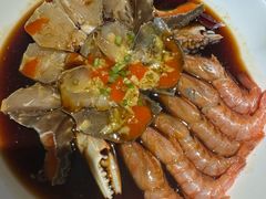 十八斩红膏蟹拼红虾-原製原味(普陀山磐龙店)