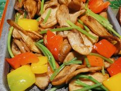 香煎美味牛肝菌-云来居素食馆(海上世界店)