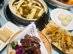 炝锅鱼-名善山珍·野生菌汤锅(文殊院店)