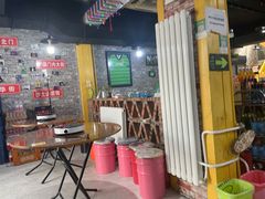 -老红桥炸灌肠牛肚锅烧烤(定福庄店)