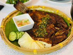 傣家香茅草烤罗非鱼-云腾食府·云南菜