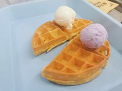 班戟薄饼夹雪糕单球-成裕雪糕店(士多店)