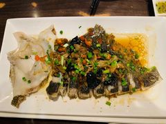 榄角冬菜蒸多宝鱼-新旺茶餐厅(嘉里城店)