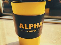 咖啡拿铁-ALPHA COFFEE阿尔法咖啡(虹莘路店)