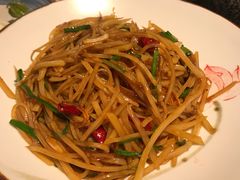 鸭肉炒土豆丝红薯粉-顺承小院儿