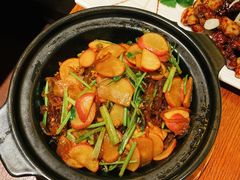 水萝卜炒水晶粉-陆壹捌餐厅(五大道店)