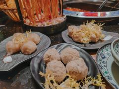 黑椒馬蹄豬肉丸-成都老码头火锅(旺角店)