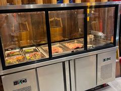 面包甜点陈列柜-爷爷的土钵菜(街道口店)