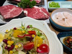 -明洞阿姨·韩式酱蟹烤肉·创意料理(三元桥店)