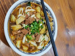 茄子肉丁面-晋合湘山西刀削面(中冀斯巴鲁大厦店)