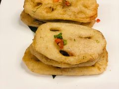椒盐藕盒-枣子树·素食餐厅(朱家尖店)