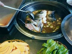 -姥家大锅台水库渔家