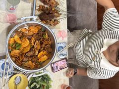 -尕有炕锅烤羊肉