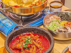 熔岩芝士铁板鸡-쌍화점 霜花店·朝鲜族料理(徐家汇店)