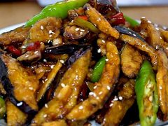 茄子煲-鸿渡渔庄·特色鸭咀鱼