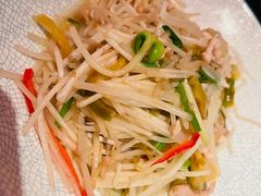 银芽肉丝-老头儿油爆虾·知味杭州(爱琴海购物中心)