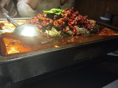 重庆豆花烤鱼-探鱼·鲜青椒爽麻烤鱼(东城万达广场店)