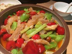 风味泡椒烩猪蹄筋-水上明月·湖景餐厅