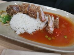 茄汁猪扒饭-百家鸡味馆(清泰店)