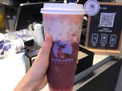 桃桃芝士红宝石茶-瑞幸咖啡(新安大厦店)