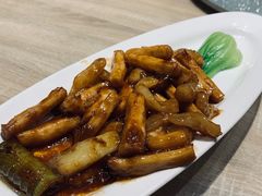 铁棍山药烧蹄筋-味莊·青岛菜(云霄路店)