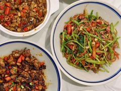 香菜炒牛肉丝-新新湘菜馆(新中街二条店)