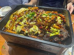 -干老庆贵州留一手烤鱼·地摊火锅(财经大学店)