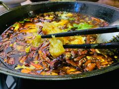 微辣锅底-受气牛肉·重庆耙牛肉(来福士店)