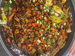 招牌怪味烤鱼-吉庆莲年有鱼炭烤鱼(苏宁广场店)