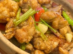 椒盐牛蛙煲-绿柠食堂(北外滩店)