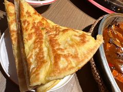 手工葱香大饼-肥三土菜馆(五四广场店)