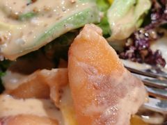 三文鱼水果沙拉-斯比特花园西餐厅(东方商厦店)