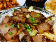 酱肉蒸春笋-随意茶庄·地道杭帮农家菜(梅家坞店)