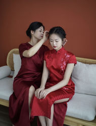 -禾米旗袍妈妈装礼服定制(嘉业国贸店)