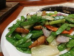西芹兰豆炒土鱿-新塘畔酒楼(里水大道北店)