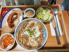 滑蛋吉列猪排丼-友名Cross日式咖喱屋(江南大道中店)