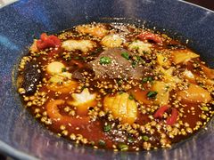 鲍鱼海参毛血旺-渔语鱼新川菜Bistro(万象天地店)