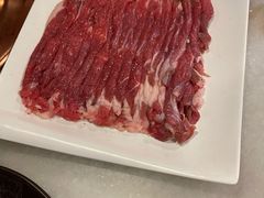 水爆手切精选羊腿肉-京门老爆三·铜锅涮肉 爆肚(望京店)