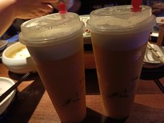 芒果奶盖茶-绿茶餐厅(乐峰广场店)