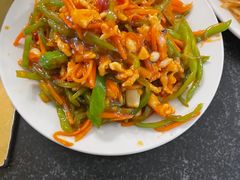 鱼香鸡丝-清真宏玉祥黄门脸餐厅(华荫东里店)