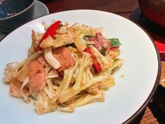 冕宁火腿炒花菜-宋·川菜(珠江新城店)