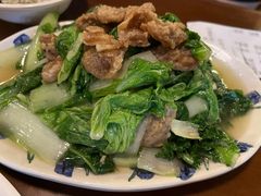 猪油渣炒青菜-奶奶的味道(胶州路店)